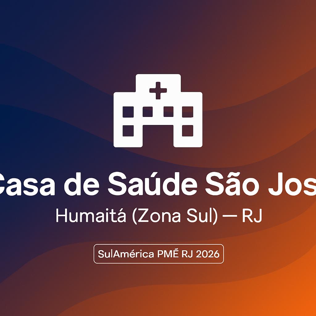Casa de Saúde São José - Humaitá RJ